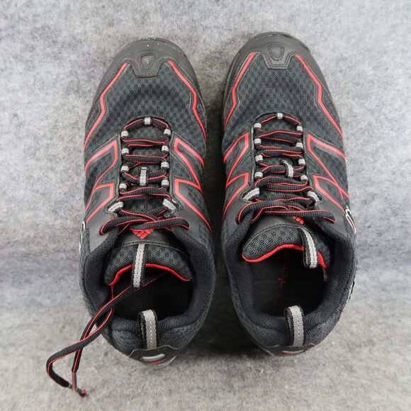 Columbia Shoes Mens 8.5 Athletic Hiking Outdoor Sport Active Omni Tech Black Red - Picture 8 of 15